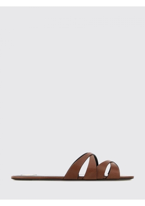 SAINT LAURENT Heeled Sandal Woman color Brown
