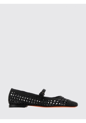 SANTONI Ballet Flat Woman color Black