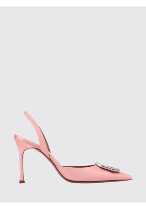 AMINA MUADDI High Heel Shoes Woman color Pink
