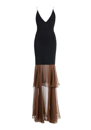 Burc Akyol Gitane Crepe Jersey Maxi Dress - Moda Operandi