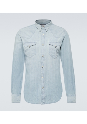RRL Buffalo West denim shirt