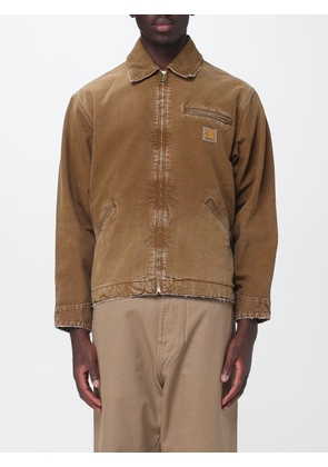 CARHARTT WIP OG Detroit Cotton Jacket with Zip Closure and Logo Patch