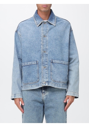 EMPORIO ARMANI Jacket Men color Blue