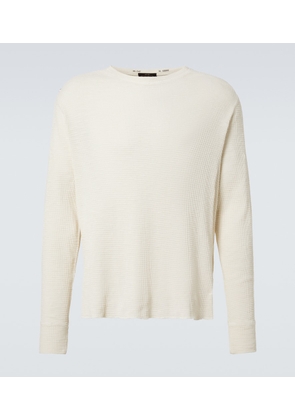 RRL Waffle-knit cotton sweater