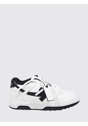 Off-White Bicolor Out Of Office Sneakers in Leather and Recycled Polyester