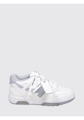 Off-White Bicolor Out Of Office Sneakers in Leather and Recycled Polyester