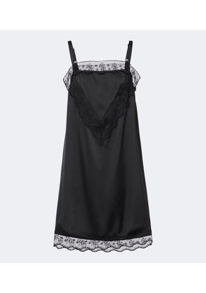 Simone Rocha Lace-trimmed minidress