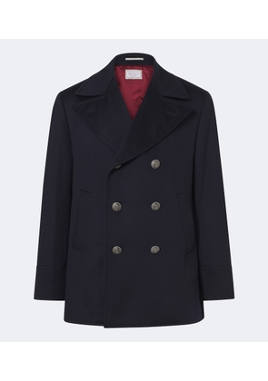 Brunello Cucinelli Virgin wool peacoat