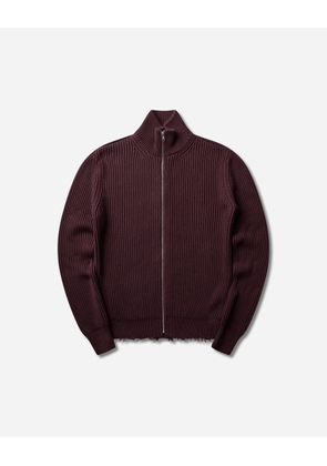 Men s Ribbed Cotton Jacket Ciocolat