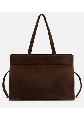Khaite Crosby suede tote bag