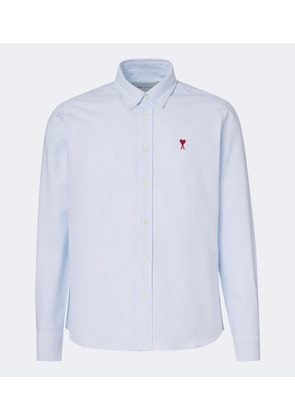 Ami Paris Ami de Cour striped cotton shirt