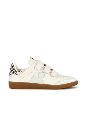 Isabel Marant Beth Sneaker in Chalk - Ivory. Size 40 (also in 38, 36, 37, 39, 41).