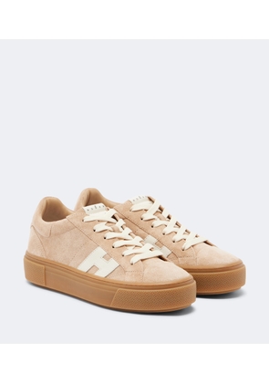 Hogan Crosswind suede platform sneakers