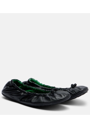 Bottega Veneta Fantasmina Knot leather ballet flats