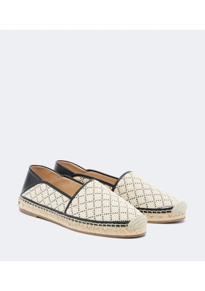 Manolo Blahnik Espadra raffia-effect espadrilles