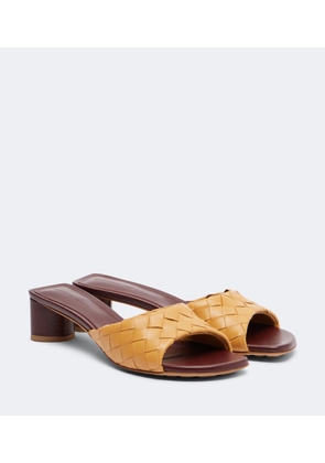Bottega Veneta Parco Intrecciato leather mules