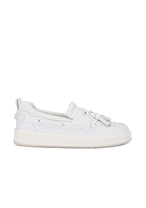 Amiri MA Tassel Hybrid Loafer in Alabaster - White. Size 43 (also in ).