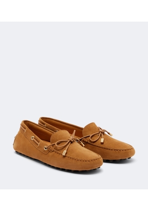 Tod's Gommino suede boat shoes