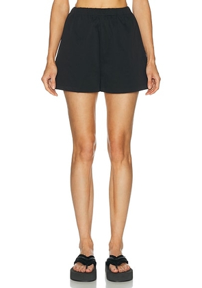 SANS FAFF Coastal Short in Black - Black. Size M (also in XS, S, L).