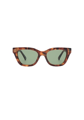 AIRE Nightglow Sunglasses in Brown.