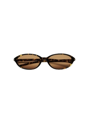 Chimi Ellipse Sunglasses in Brown.