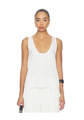 ALL THE WAYS Lavender Top in White. Size XXS. Also in S, M, L, XL.