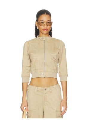 I.AM.GIA Effie Jacket in Brown. Size XS. Also in L, M, S.