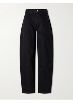 ISABEL MARANT - Oriane Logo-debossed Mid-rise Boyfriend Jeans - Black - FR 34,FR 36,FR 38,FR 40,FR 42,FR 44