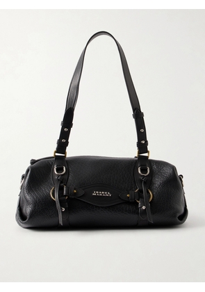 ISABEL MARANT - Tilpa Bubble Mini Embellished Textured-leather Shoulder Bag - Black - One size