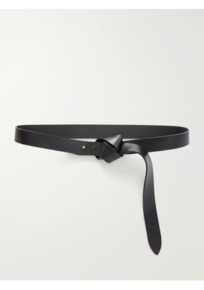 ISABEL MARANT - Lassio Leather Belt - Black - S,M,L,XL