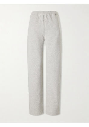 Jil Sander - Cotton-jersey Wide-leg Sweatpants - Gray - x small,small,medium,large,x large