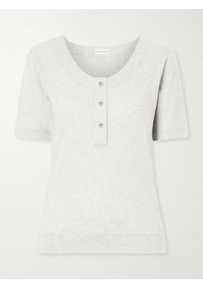 Dries Van Noten - Cotton-jersey T-shirt - Gray - x small,small,medium,large