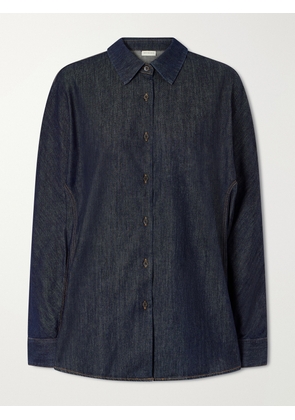 Dries Van Noten - Oversized Denim Shirt - Blue - x small,small,medium,large