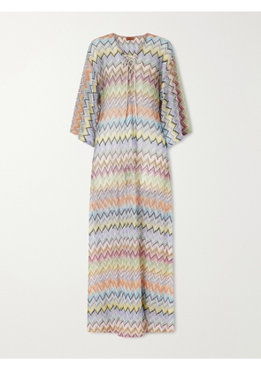 Missoni - Striped Metallic Crochet-knit Coverup - Multi - IT36,IT38,IT40,IT42,IT44,IT46,IT48