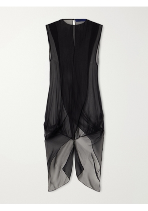 Sharon Wauchob - Olga Layered Silk Tank - Black - FR 34,FR 36,FR 38,FR 40,FR 42,FR 44