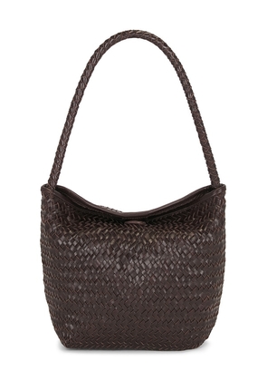 Madewell Handwoven Shoulder Bag in Brown.