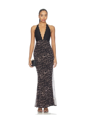 MORE TO COME Camryn Maxi Dress in Multi. Size XXS. Also in XS, S, M, L, XL.