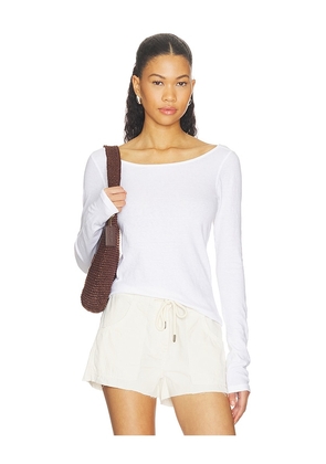 RE/DONE Monroe Tee in White. Size XS. Also in S, M, L.