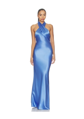 retrofete Wrenley Dress in Blue. Size XS. Also in L, M, S, XL.