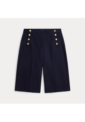 Beaton Cotton-Wool Culotte Trouser