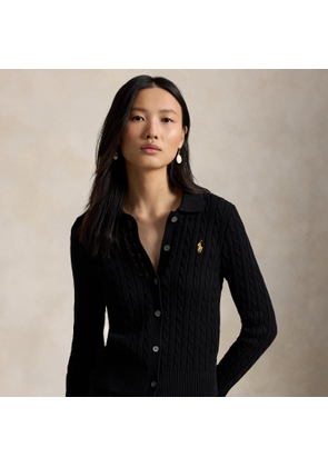 Lunar New Year Cable Cotton Cardigan