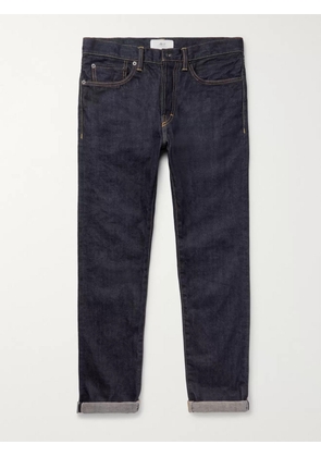 Mr P. - Slim-Fit Selvedge Denim Jeans - Men - Blue - 28W 32L