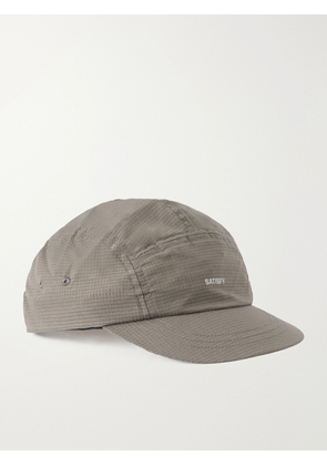 Satisfy - Air Trail Logo-Print RIPPY™ Cap - Men - Gray