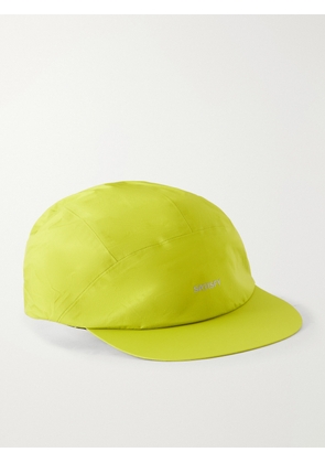 Satisfy - Logo-Print PERTEX® Shield Air Ripstop Running Cap - Men - Green