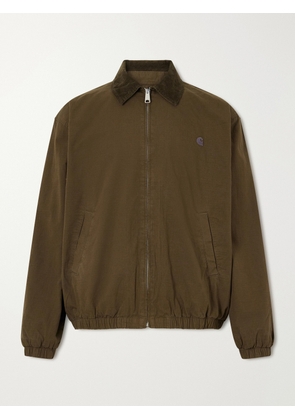 Carhartt WIP - Madison Logo-Embroidered Cotton-Ripstop Jacket - Men - Brown - XS