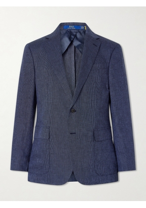 Polo Ralph Lauren - Linen and Wool-Blend Blazer - Men - Blue - UK/US 40