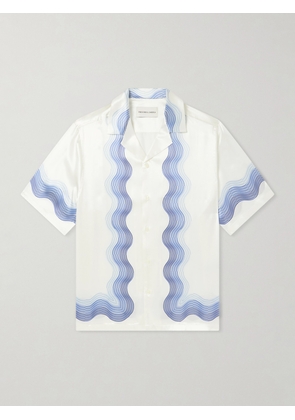 Frescobol Carioca - Roberto Silk Shirt - Men - White - S