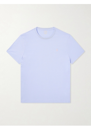 Polo Ralph Lauren - Logo-Embroidered Cotton-Jersey T-Shirt - Men - Blue - XS