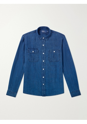 Polo Ralph Lauren - Linen Shirt - Men - Blue - S