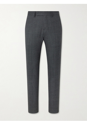 Lardini - Straight-Leg Wool Suit Trousers - Men - Gray - IT 46